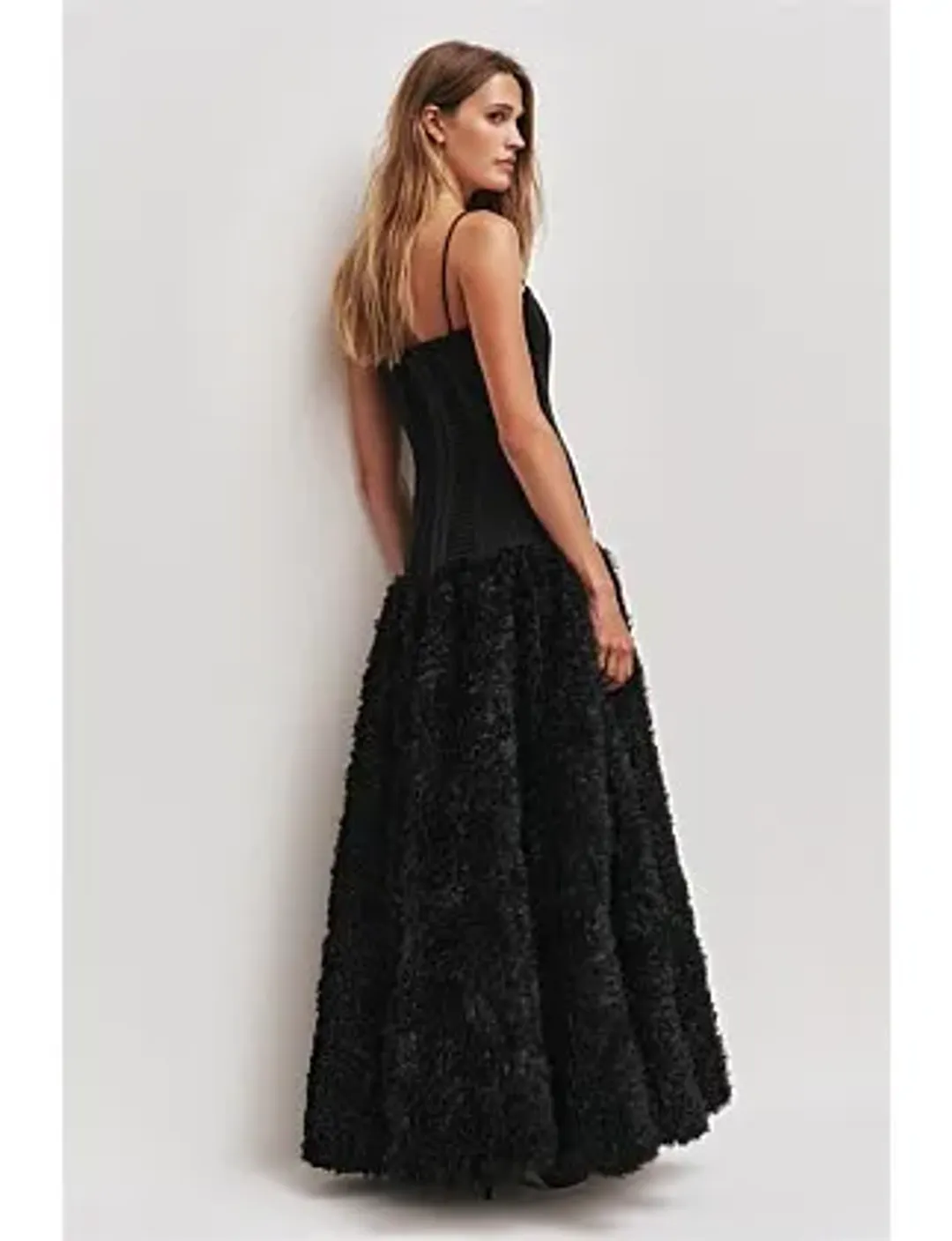 Aje Colette Maxi Dress Black Size 8 for rent on The Volte - main image