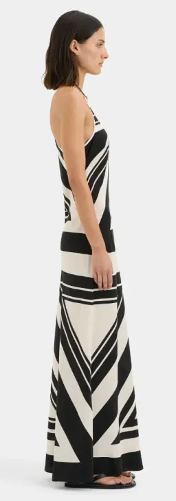 Sir Pietra V Neck Slip Dress Size 1 for rent on The Volte - image 3