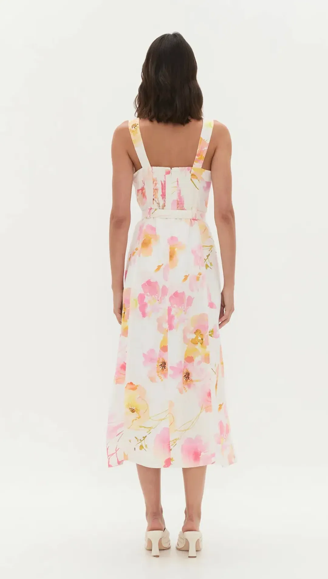 Aje Zarie Midi Dress size 8 for rent on The Volte - main image