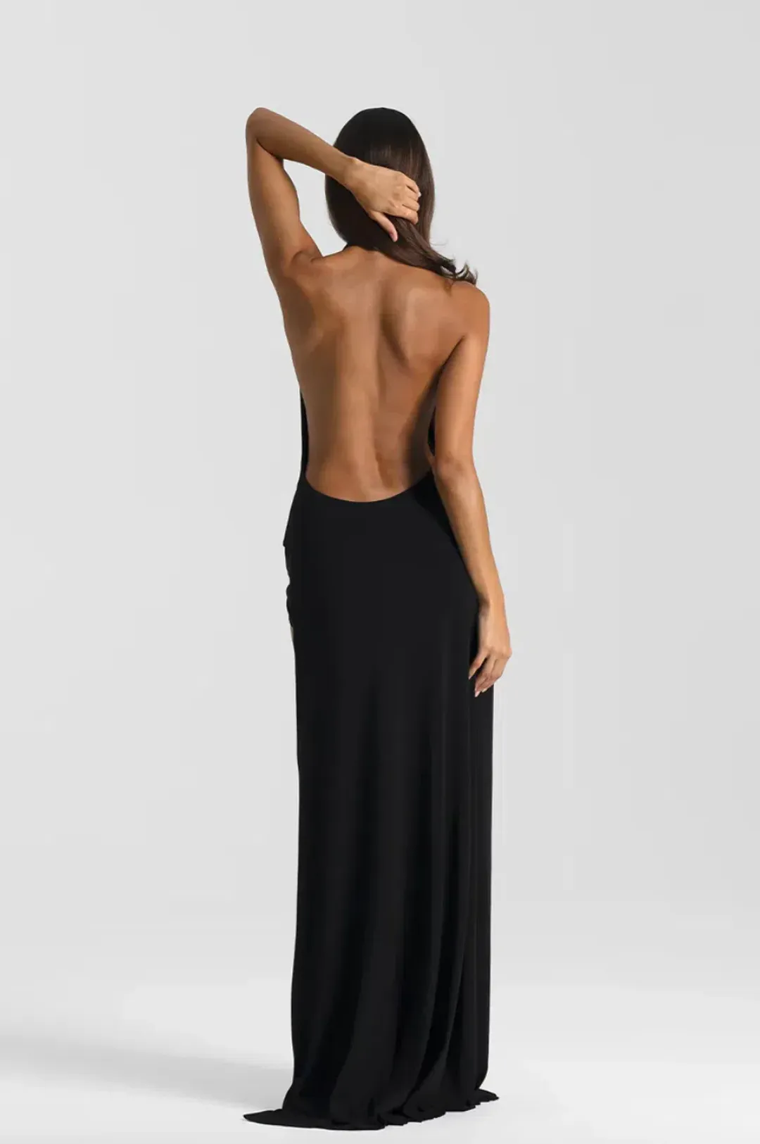 Natalie Rolt Winona Gown Black Size 0 AU 6 for rent on The Volte - main image