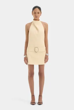 Sir the label SABINA belted mini dress butter size 0(6) for rent on The Volte - image 1