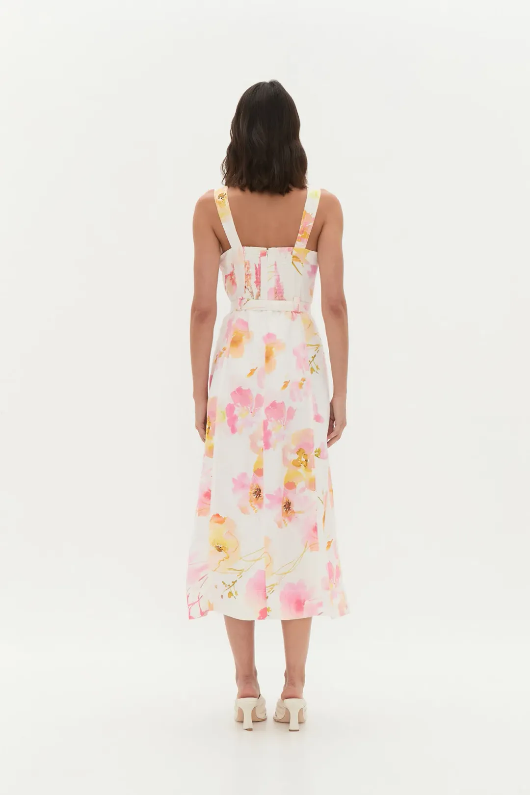 Aje Zarie Midi Dress 8 for rent on The Volte - main image