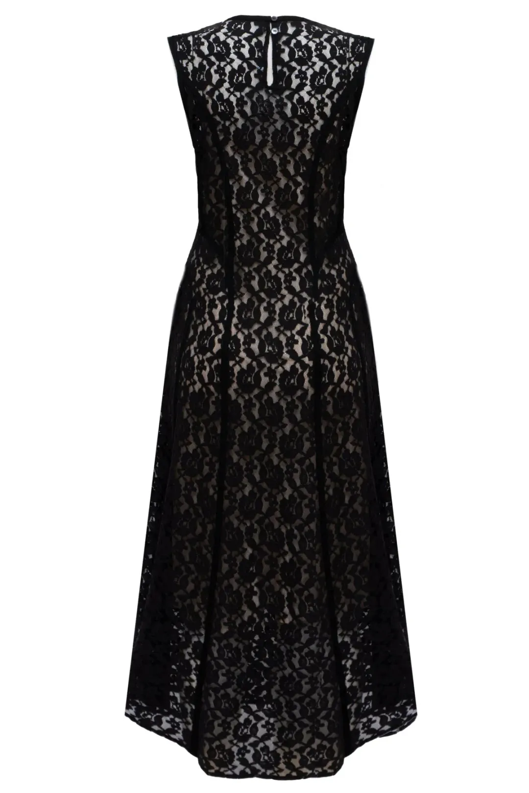 Lovaan Audrey Dress Cotton/Nylon Black Size 10 for rent on The Volte - main image