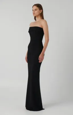 Effie Kats- Monroe Gown- Black- Size S-8  for rent on The Volte - image 3