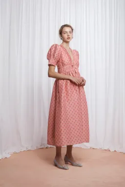 Lovaan Boehm Dress Tiny Rose Pink Size 10 for rent on The Volte - image 3