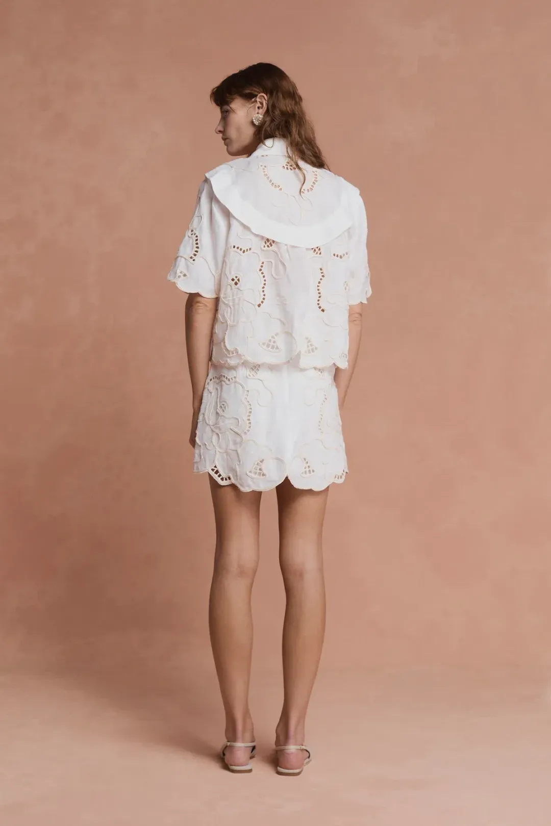 Lovaan Milicent Top White Size 12 for rent on The Volte - main image