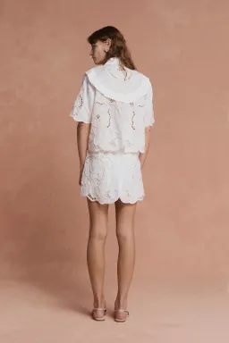Lovaan Milicent Top White Size 12 for rent on The Volte - image 4