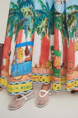 ALEMAIS All Aboard Midi Sundress Size 10 AU for rent on The Volte - image 6
