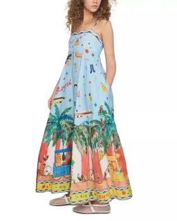 ALEMAIS All Aboard Midi Sundress Size 10 AU for rent on The Volte - image 7