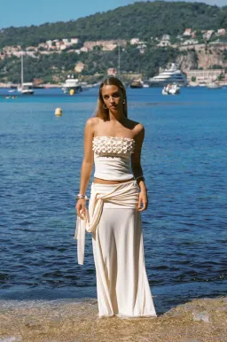 Ance Gria Jude Set Ivory Size XS for rent on The Volte - image 1