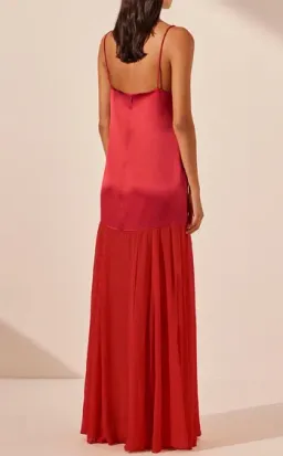 Shona Joy Moraya Dropped Waist Maxi Dress - Size 10 for rent on The Volte - image 3