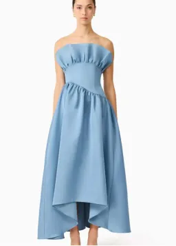 Elliatt Laurel Dress in Steel Blue Size L/12 for rent on The Volte - image 1
