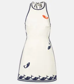 ALEMAIS Marine Mini Dress Cream 10 AU for rent on The Volte - image 3