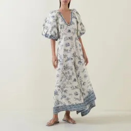 ALEMAIS Casa Midi Dress Print 8 AU for rent on The Volte - image 1