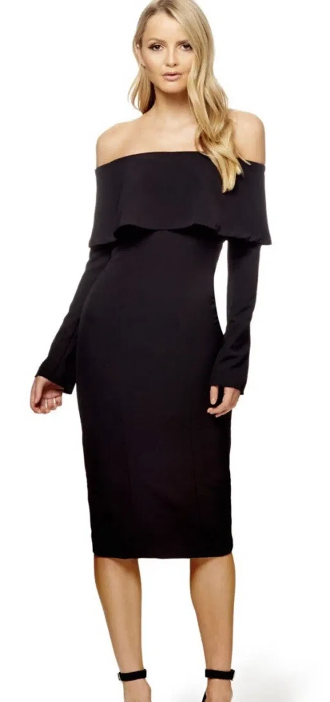 KOOKAI Heidi Dress in Black Size 38 for rent on The Volte - main image