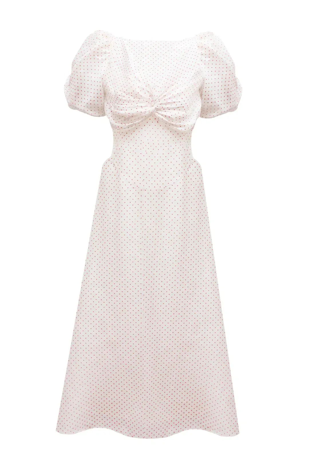 Lovaan Tallulah Dress Red and White Spot Size 12 for rent on The Volte - main image