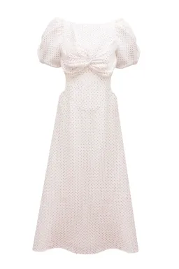Lovaan Tallulah Dress Red and White Spot Size 12 for rent on The Volte - image 4