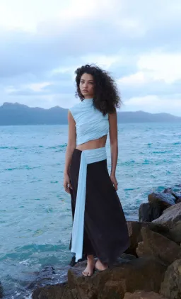 Bec and Bridge Conni Asym midi dress for rent on The Volte - image 5
