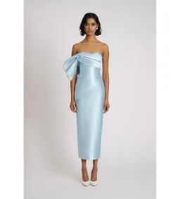 Eliya The Label Maisie Midi Dress Blue Size M AU 10 for rent on The Volte - image 2