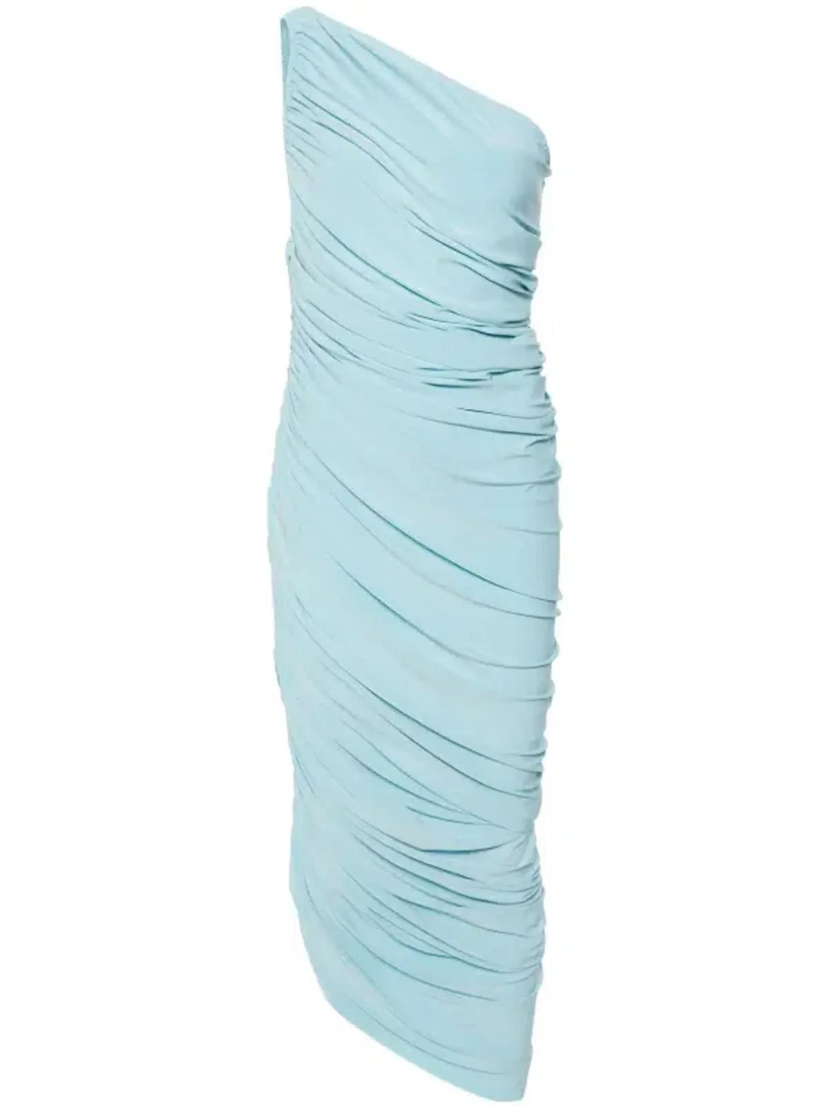 Norma Kamali Diana Gown | Powder Blue | Size S for rent on The Volte - main image