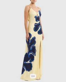 Indigo Bloom Maxi Dress for rent on The Volte - image 2