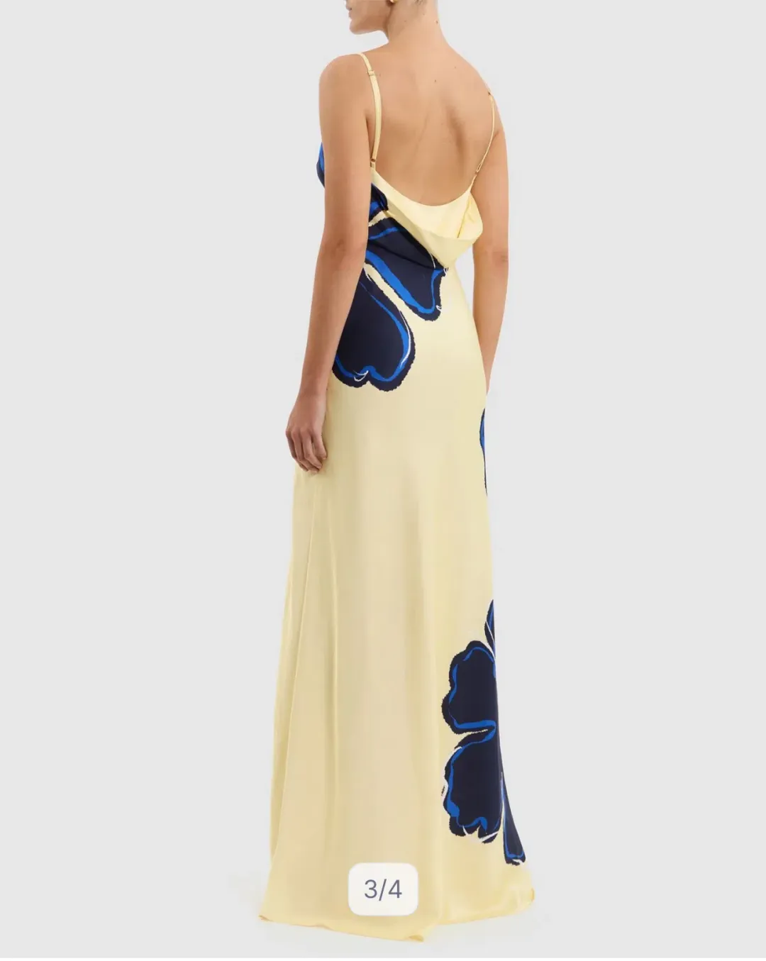 Indigo Bloom Maxi Dress for rent on The Volte - main image