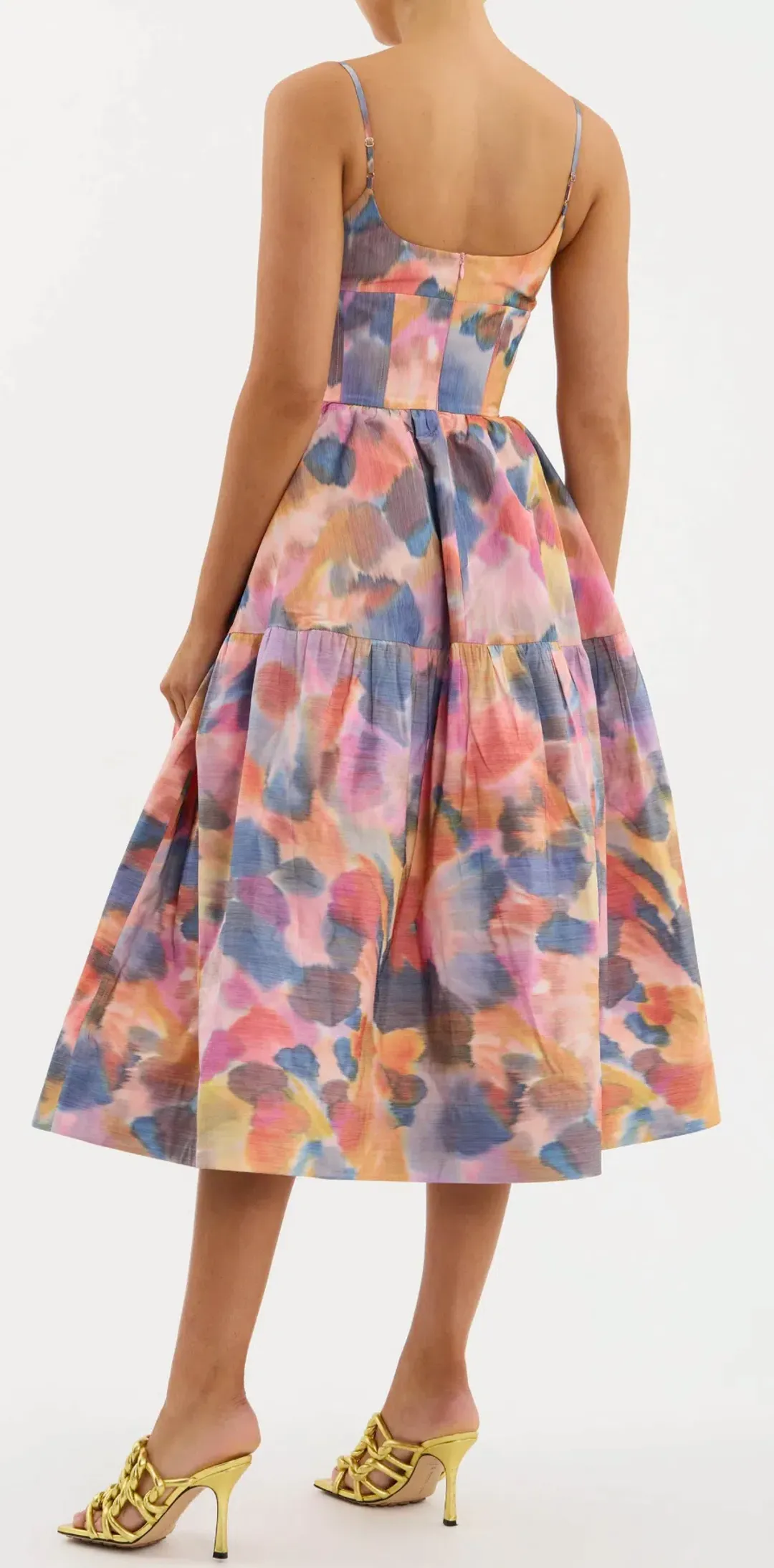 Rebecca Vallance Amaya Midi Dress Size 14 for rent on The Volte - main image
