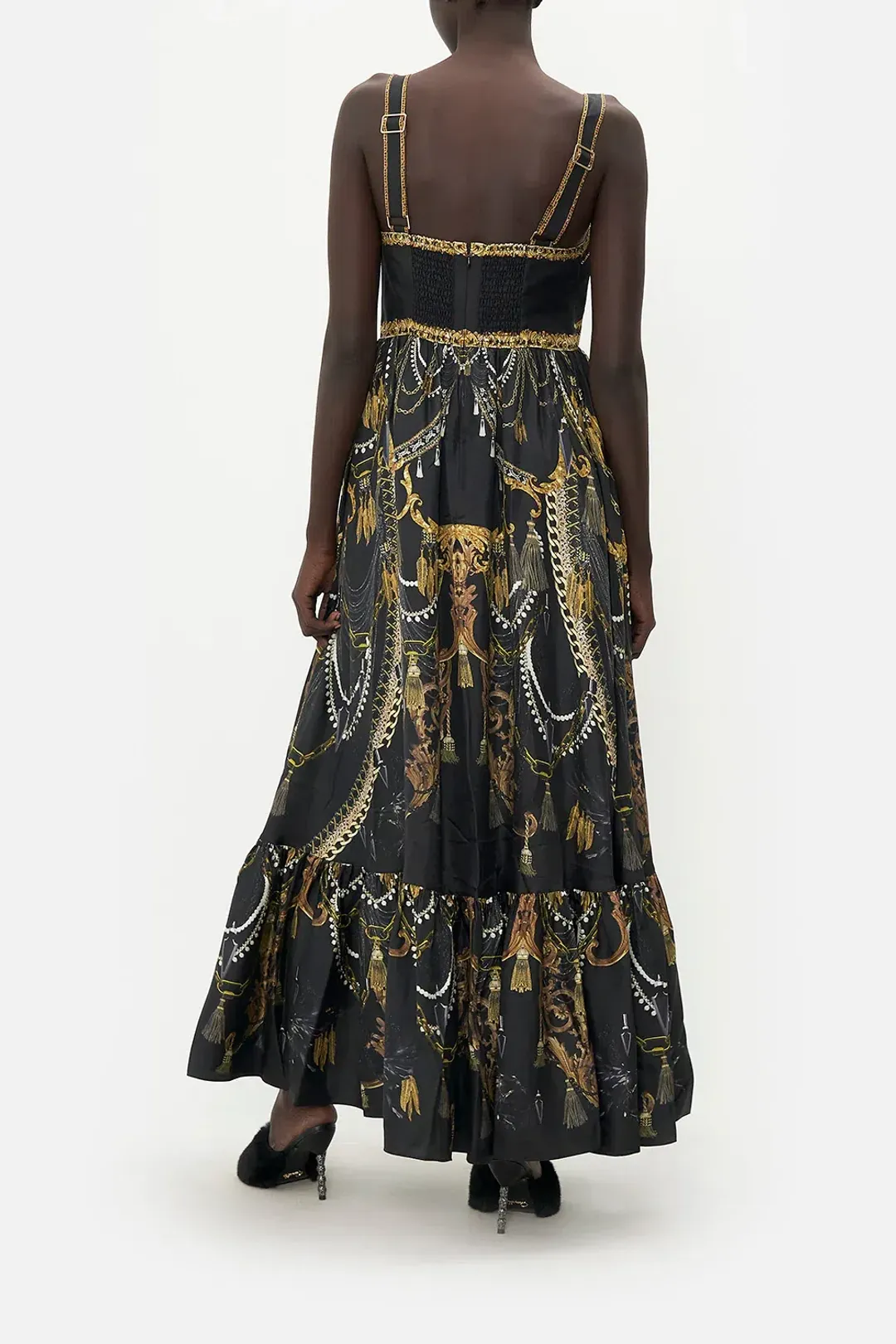 Camilla Dress With Fitted Bodice Ravin Raven size XXL for rent on The Volte - main image