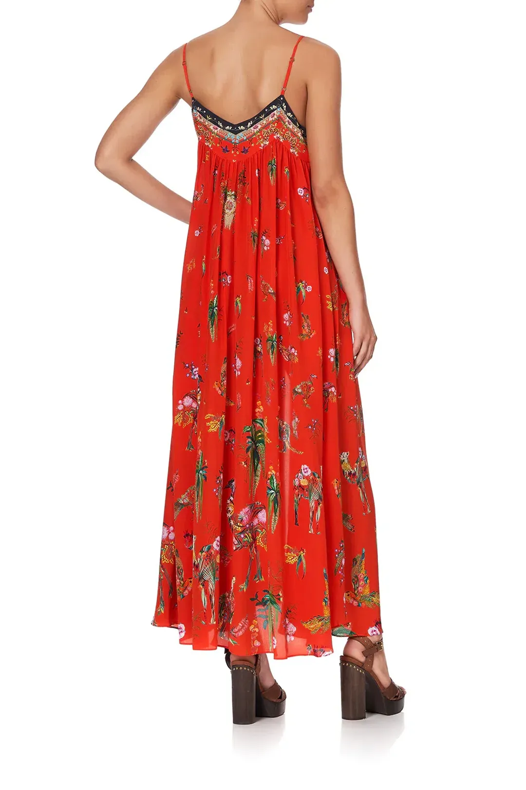 Camilla Lace Up Front Dress Cinema Paradiso size XXL for rent on The Volte - main image