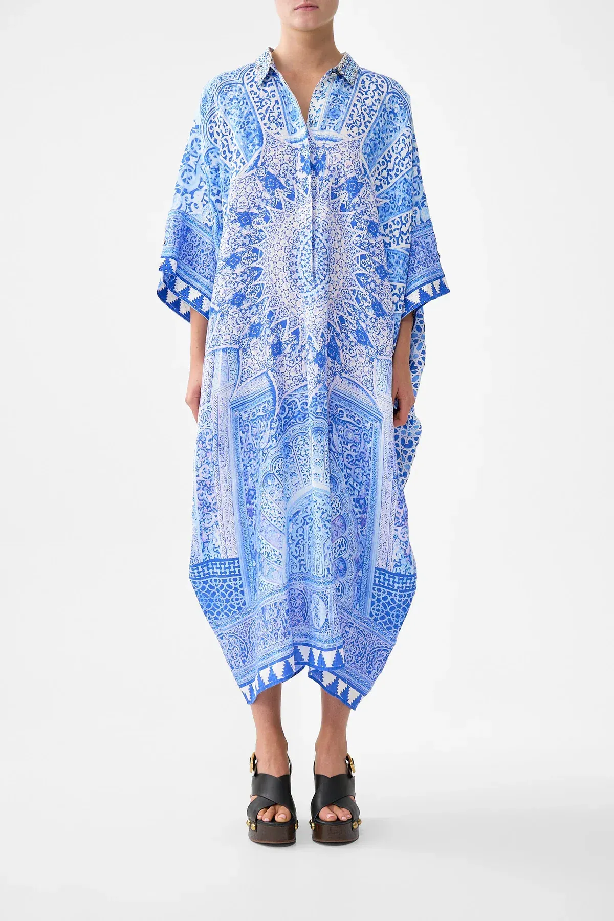 Camilla Batwing Tunic Dress The Bosphorous OS for rent on The Volte - main image