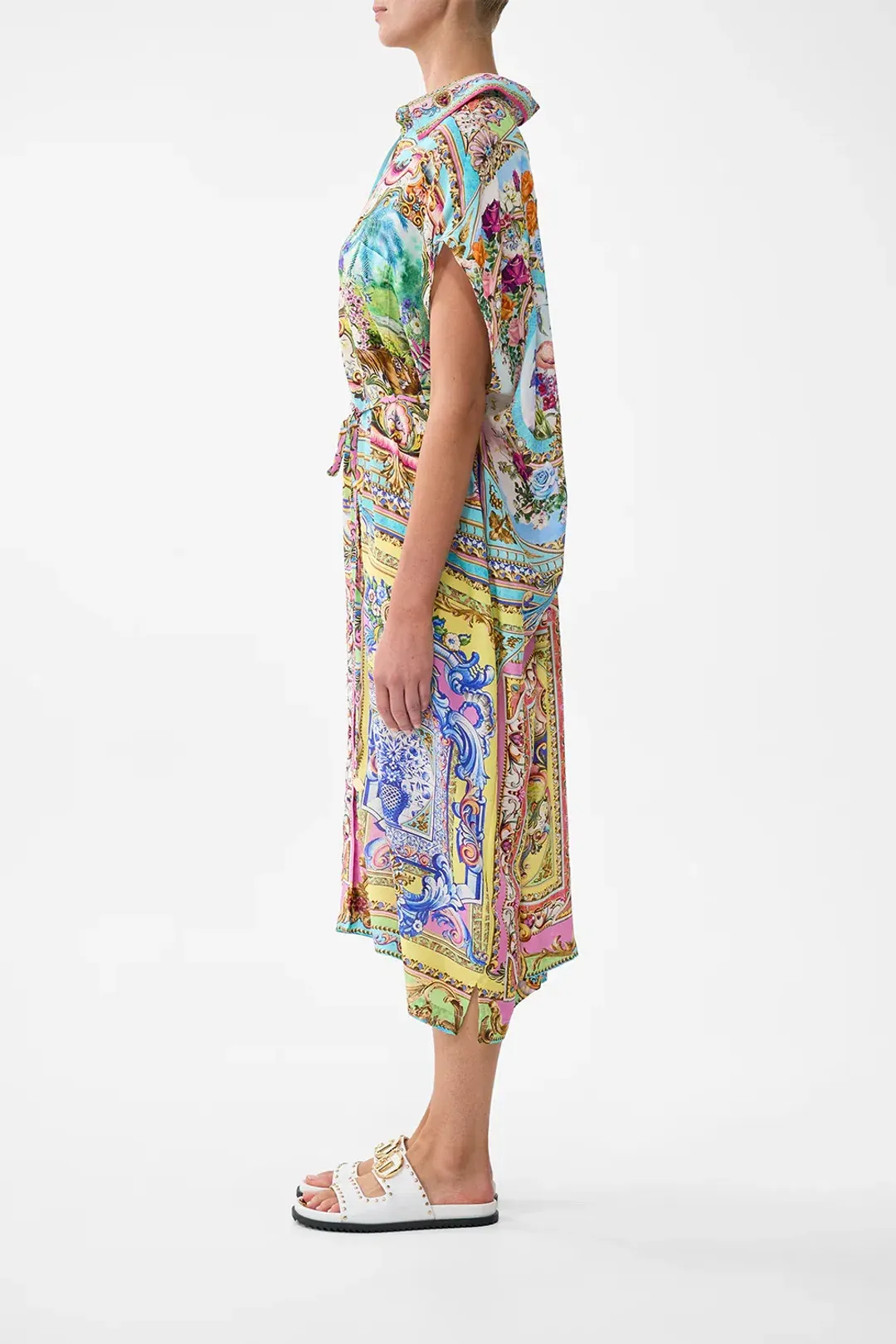 Camilla Sleeveless Shirtdress Spirit Of Santa Maria size XL/XXL for rent on The Volte - main image