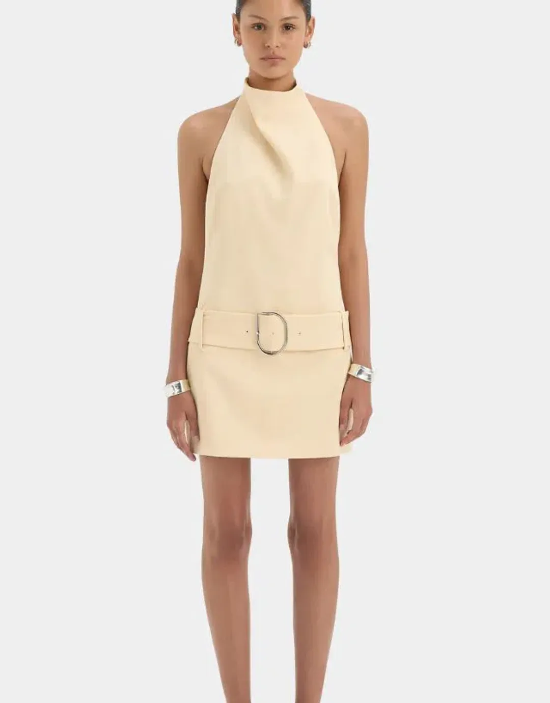 Sir Sabina Belted Mini Dress Size 2/10 for rent on The Volte - main image