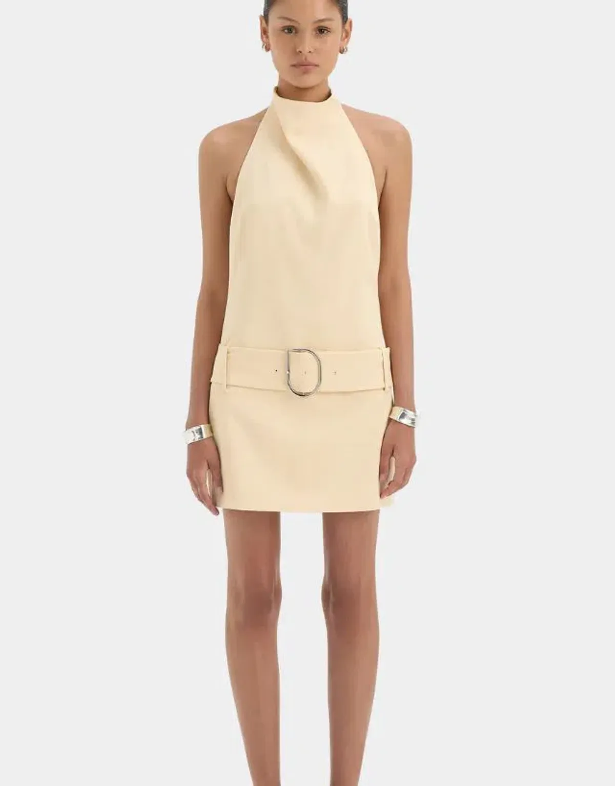 Sir Sabina Belted Mini Dress Size 2/10 for rent on The Volte - main image