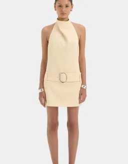 Sir Sabina Belted Mini Dress Size 2/10 for rent on The Volte - image 1
