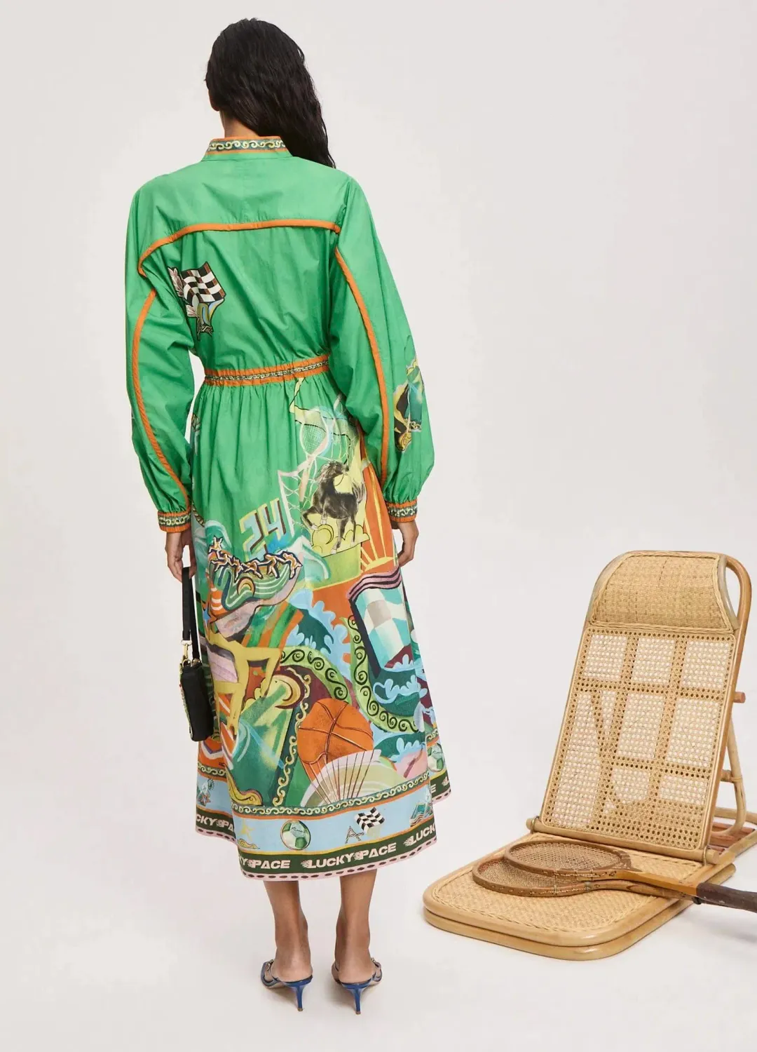 Alemais  LUCKY PACE SHIRTDRESS - 16 AU/UK (12 US) for rent on The Volte - main image