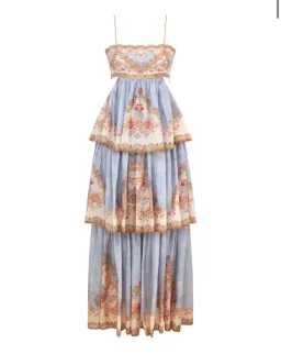 Zimmermann Daylight Tiered Maxi Dress Size 0/8 for rent on The Volte - image 1