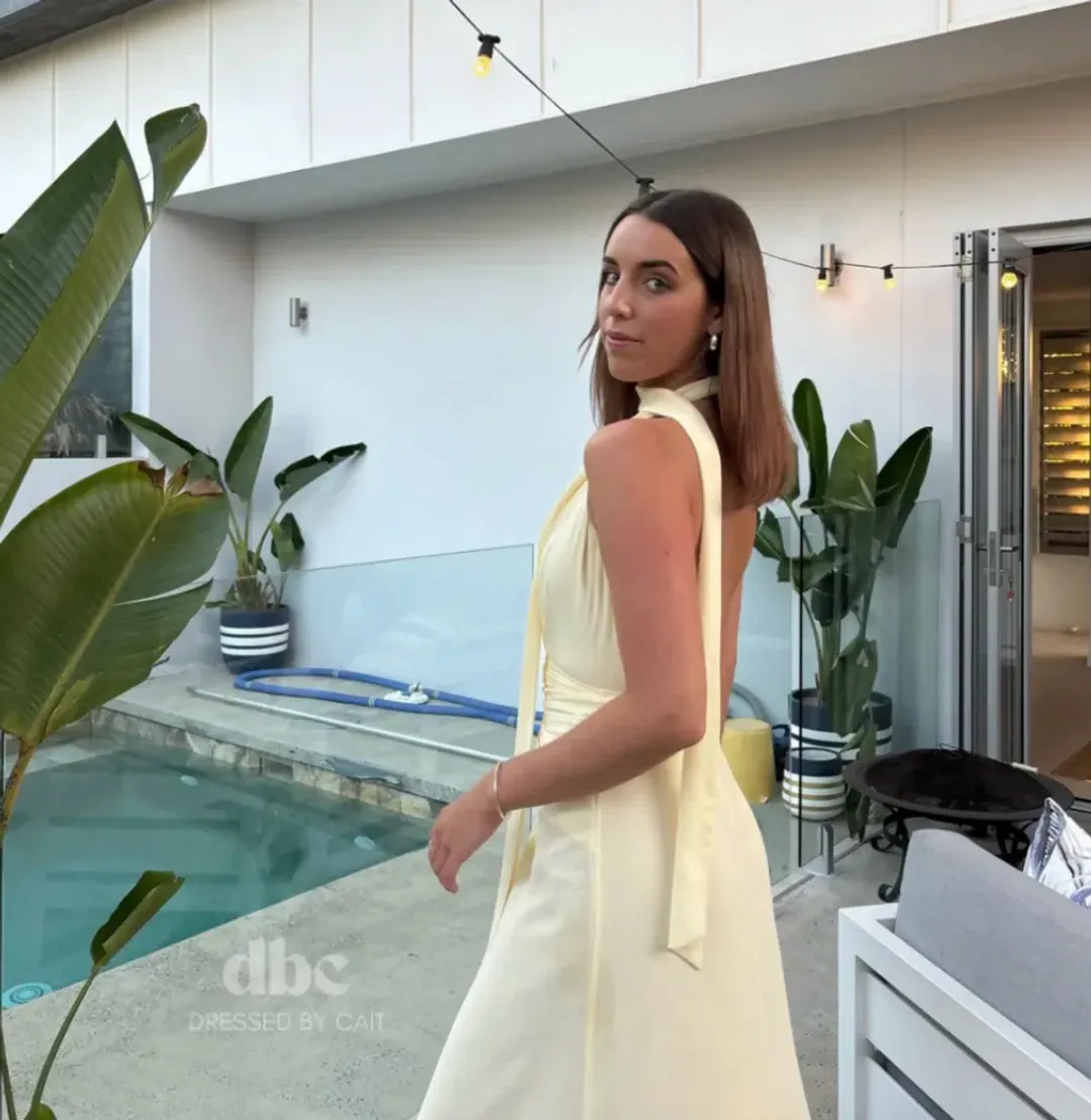 Calia Collection Antonia Maxi Lemon Size 10 for rent on The Volte - main image