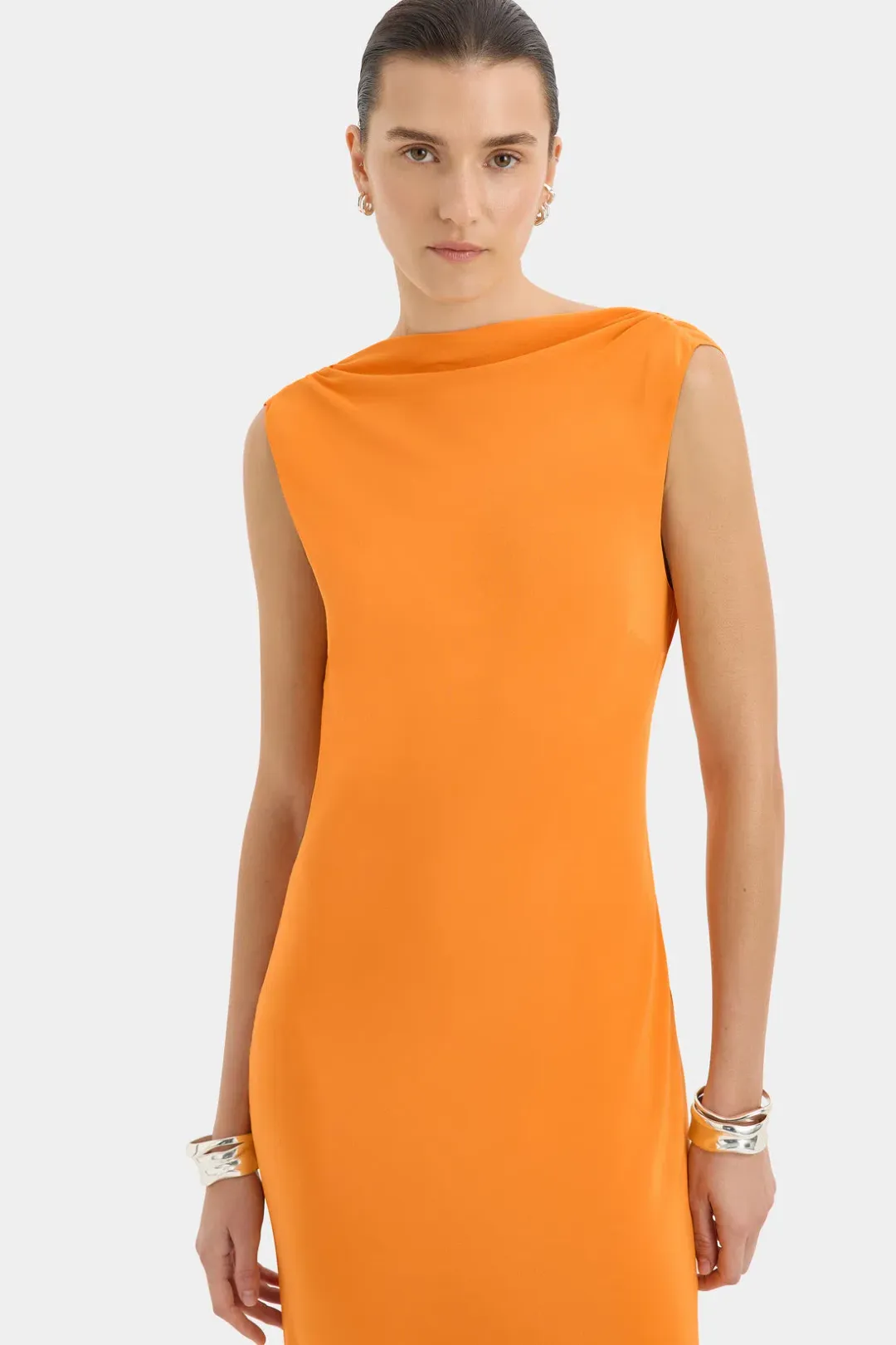 Sir Isla Cowl Back Gown- 3 for rent on The Volte - main image