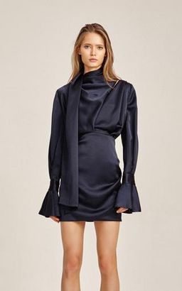 Acler Soto navy dress size 10 for rent on The Volte - image 1