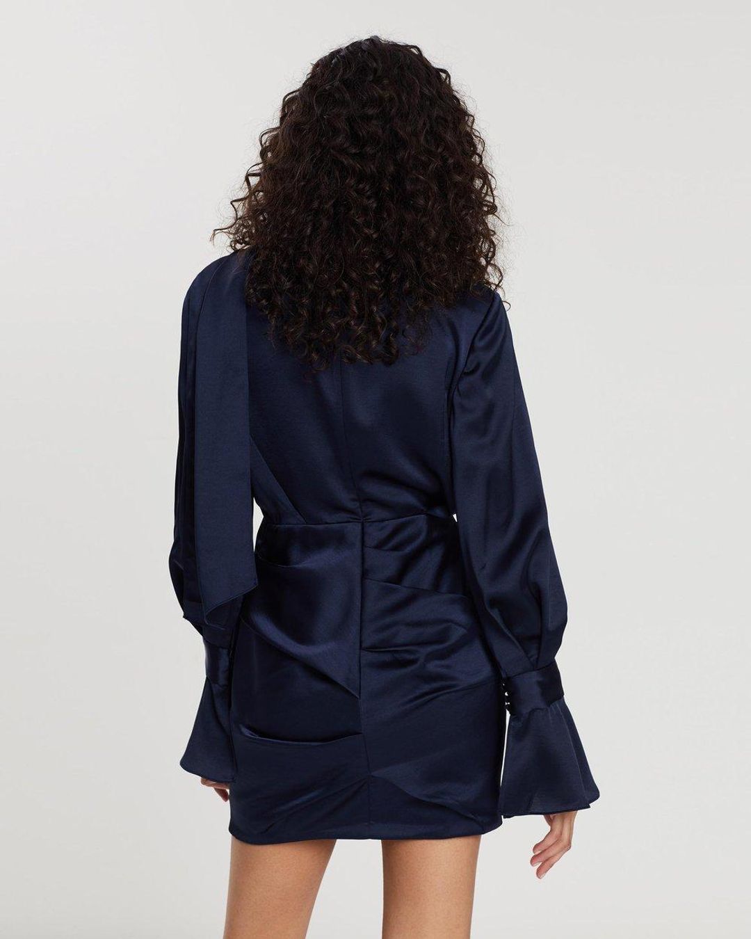 Acler Soto navy dress size 10 for rent on The Volte - main image