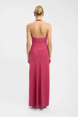 Kookai — Maria Halter Maxi Dress in Persian Red | Size 6 for rent on The Volte - image 5