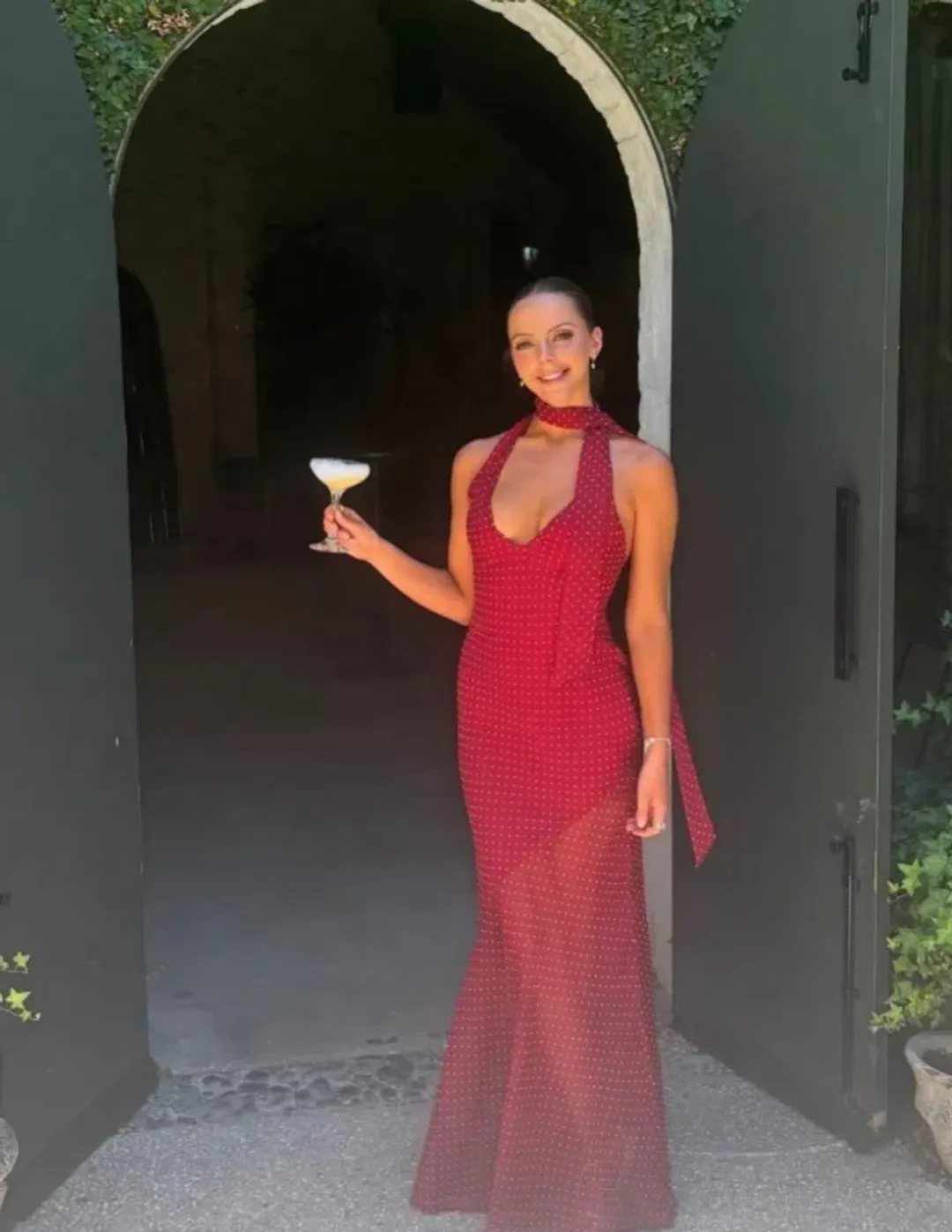 I am Delilah Jasmine Maxi Wine Size 6 for rent on The Volte - main image