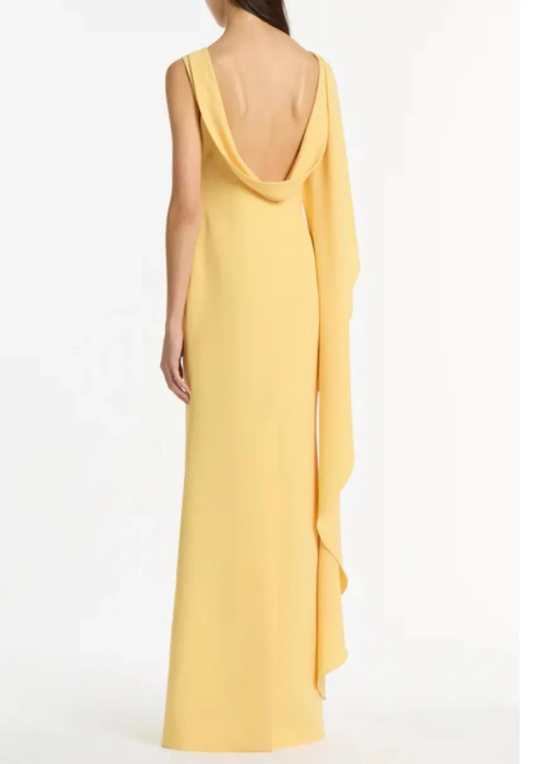 Carla Zampatti yellow dress for rent on The Volte - main image
