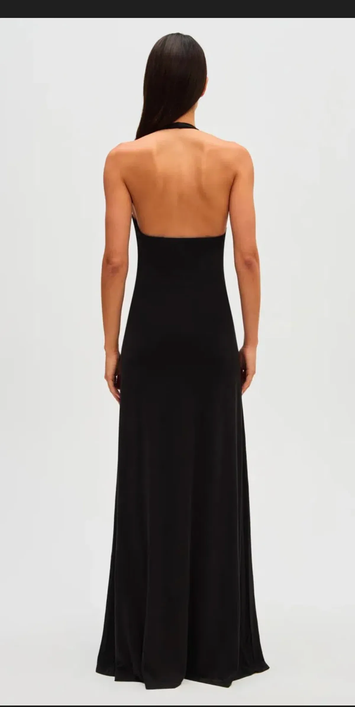 Misha Jennifer Cupro Maxi Dress for rent on The Volte - main image