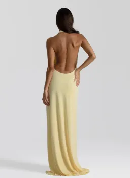 Natalie Rolt Winona Gown Yellow Size 1/8 for rent on The Volte - image 3