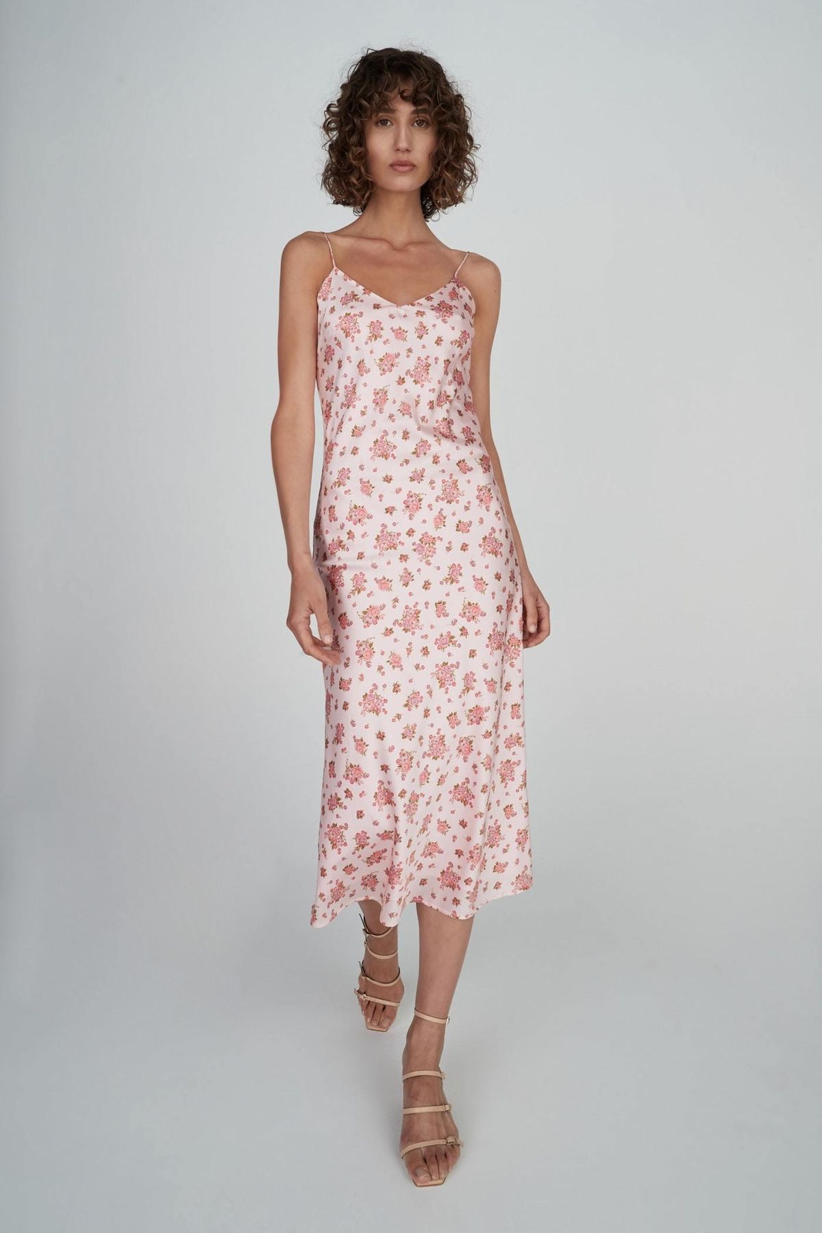 Hansen & Gretel Mimi Midi Dress Candy Floral Size 6 for rent on The Volte - main image