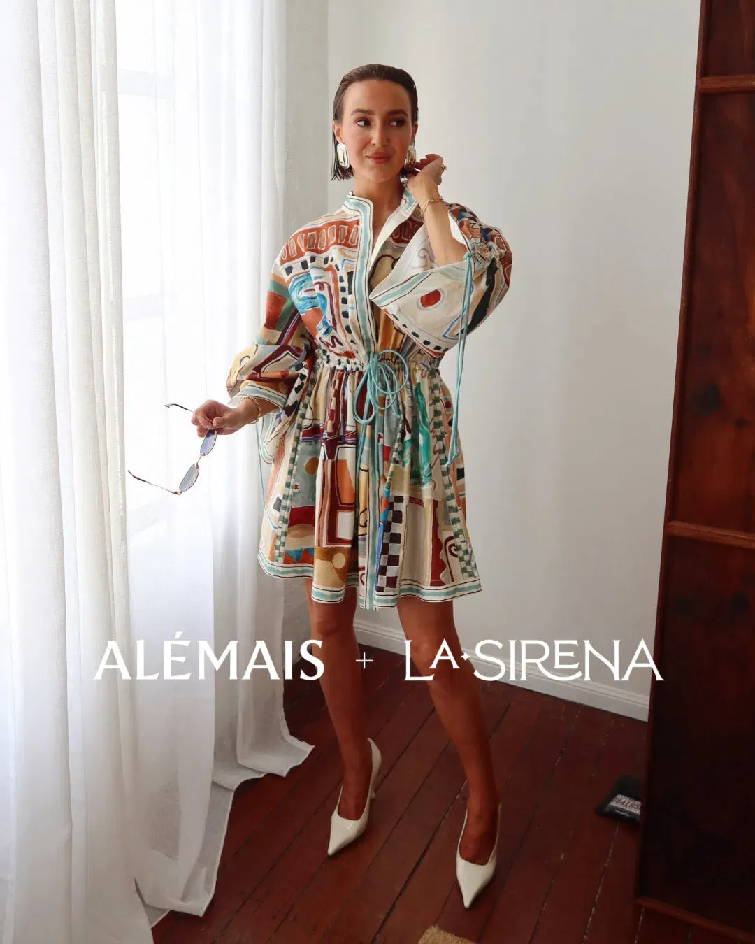 Alemais x La Sirena Exclusive Michelle Mini Dress Size 6 for rent on The Volte - main image