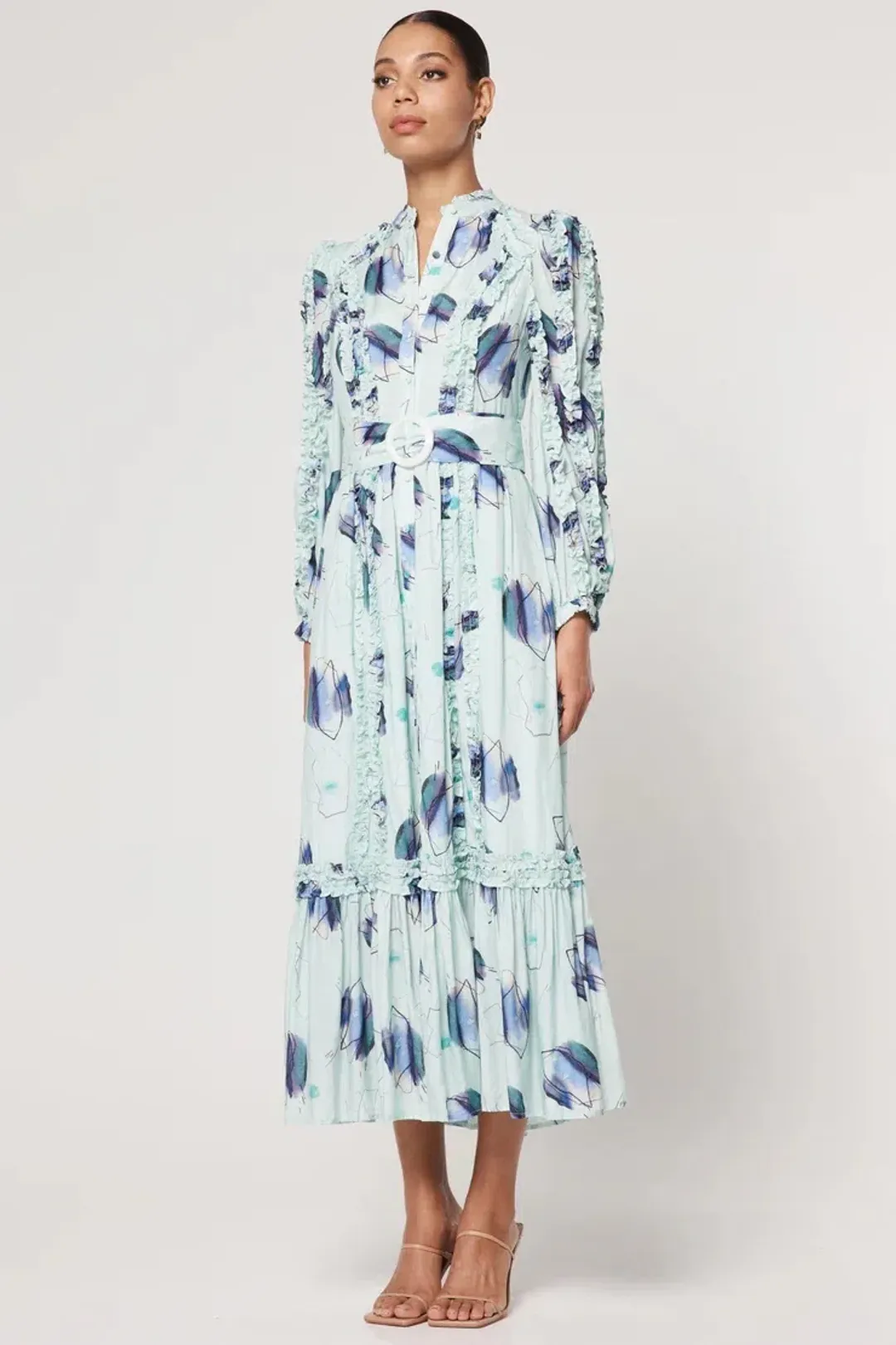 Elliatt  WARMTH MAXI DRESS Size: 6 for rent on The Volte - main image