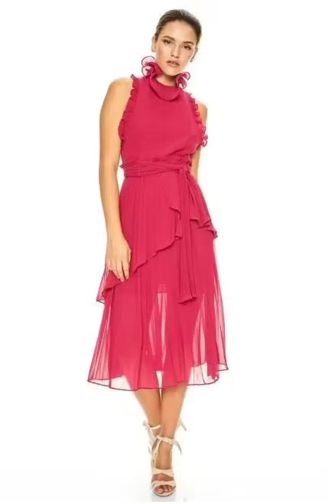 Talulah  Jodi Dress - Fuschia for rent on The Volte - main image