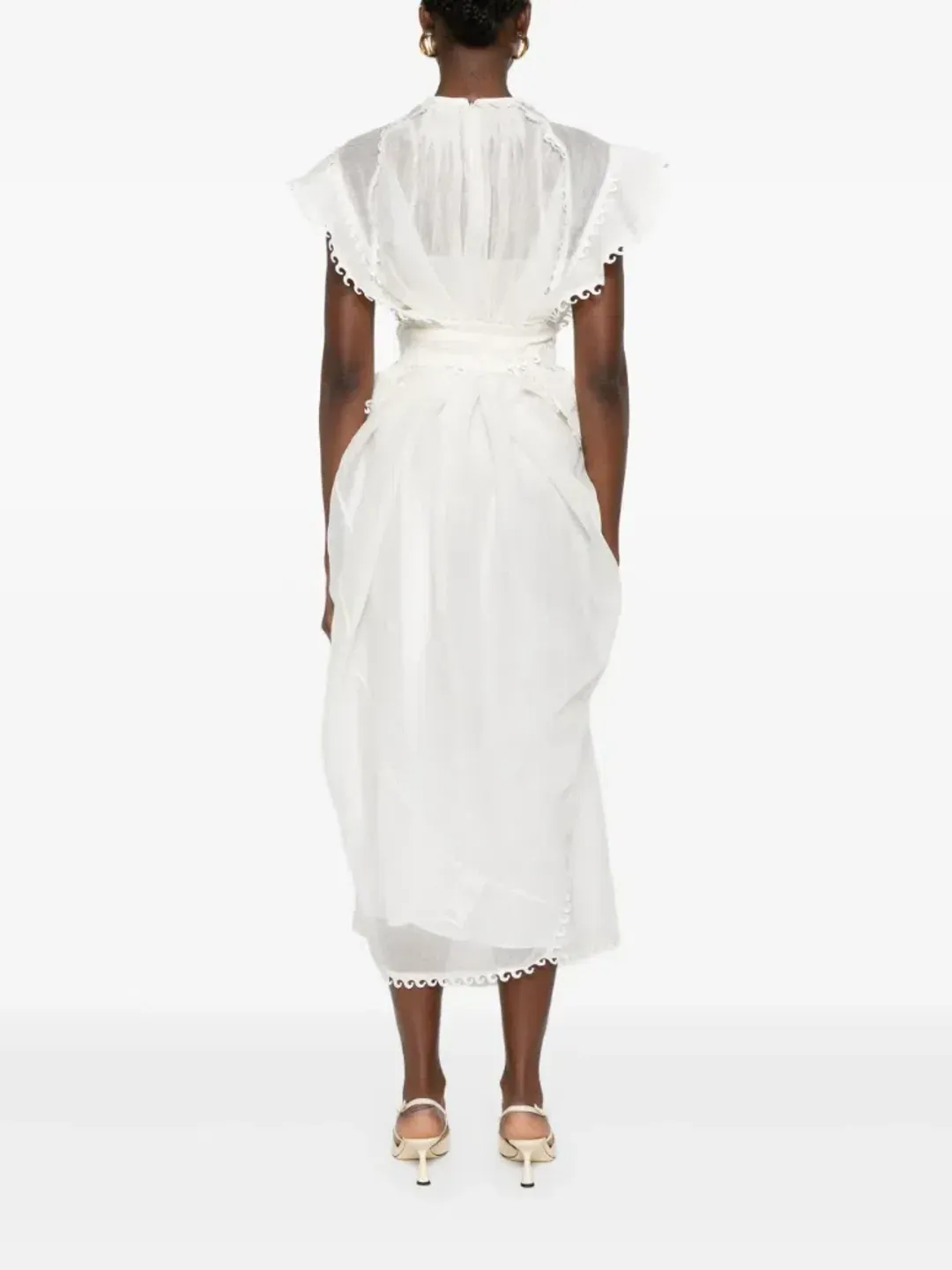 ZIMMERMANN Balance Waterfall dress size M for rent on The Volte - main image